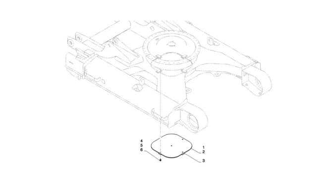 05-006(00) COVER ASSEMBLY, UNDER-2 SK130-8 SK140LC Excavator Parts Number Electronic Catalog EPC Manuals