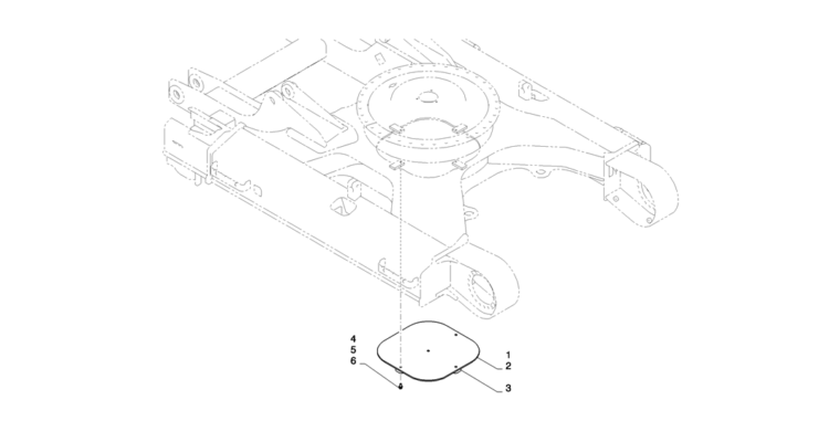 05-006(00) COVER ASSEMBLY, UNDER-2 SK130-8 SK140LC Excavator Parts Number Electronic Catalog EPC Manuals