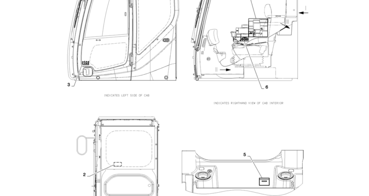 06-003(01) NAME PLATE INSTALLATION-2 SK130-8 SK140LC Excavator Parts Number Electronic Catalog EPC Manuals