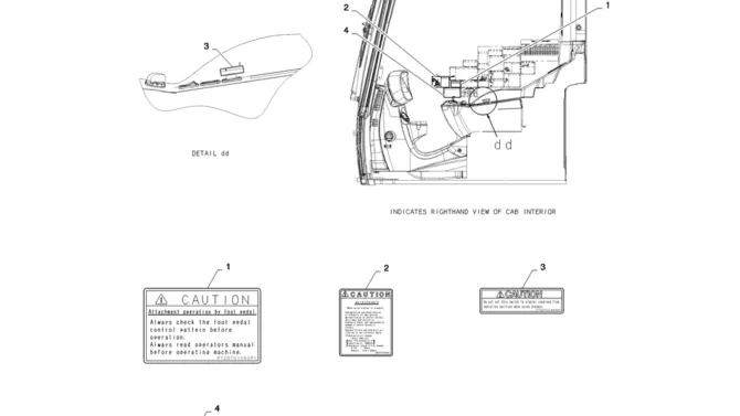 06-004(00) NAME PLATE INSTALLATION-2 SK130-8 SK140LC Excavator Parts Number Electronic Catalog EPC Manuals