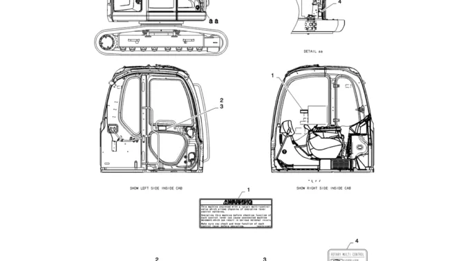 06-005(00) NAME PLATE INSTALLATION-2 SK130-8 SK140LC Excavator Parts Number Electronic Catalog EPC Manuals