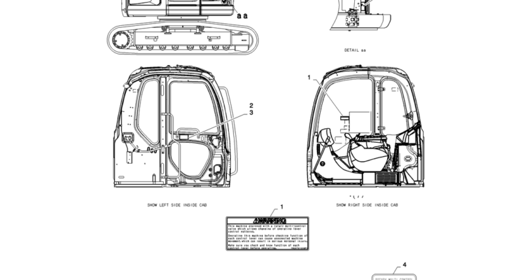 06-005(00) NAME PLATE INSTALLATION-2 SK130-8 SK140LC Excavator Parts Number Electronic Catalog EPC Manuals