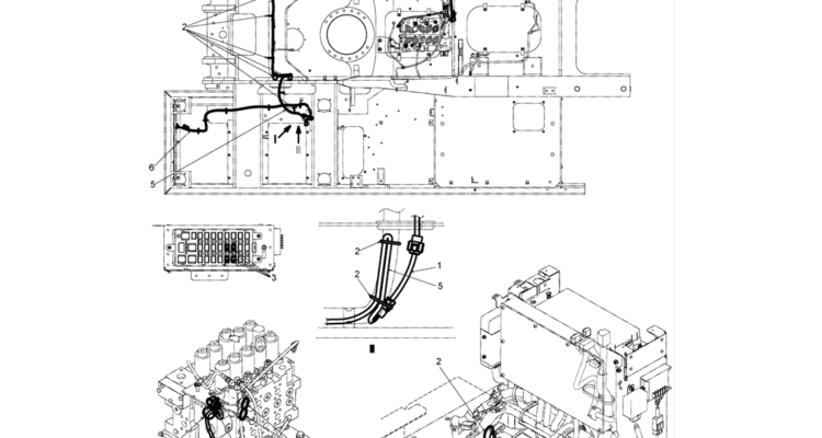 06-16(00) HARNESS ASSEMBLY, UPPER (NIBBLER & BREAKER W/ROTATION & HAND) (LC13E00051F1)-SK460-8 SK485-8 Kobelco Excavator Parts Number Electronic Catalog EPC Manuals
