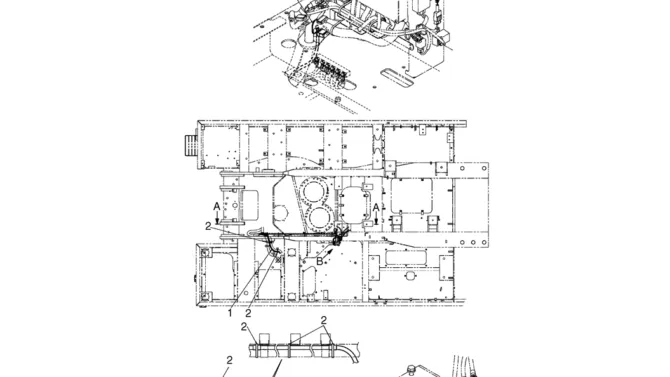 06-17(00) HARNESS ASSEMBLY, UPPER (ROTATION) (LS13E00022F1)-SK460-8 SK485-8 Kobelco Excavator Parts Number Electronic Catalog EPC Manuals