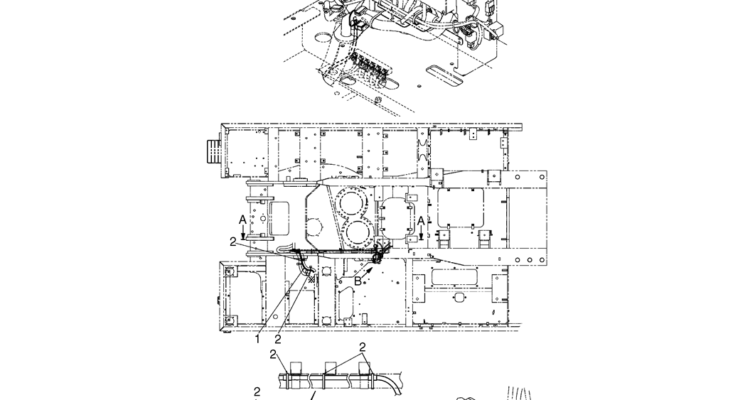 06-17(00) HARNESS ASSEMBLY, UPPER (ROTATION) (LS13E00022F1)-SK460-8 SK485-8 Kobelco Excavator Parts Number Electronic Catalog EPC Manuals
