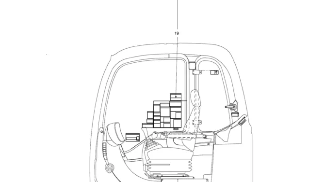07-14(00) NAME PLATE INSTALLATION, (LONG REACH) (YN22T00341F4)-SK460-8 SK485-8 Kobelco Excavator Parts Number Electronic Catalog EPC Manuals