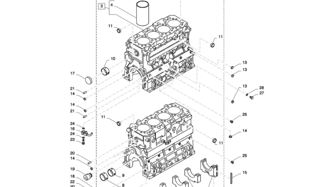 08-005(00) CRANKCASE-2 SK130-8 SK140LC Excavator Parts Number Electronic Catalog EPC Manuals