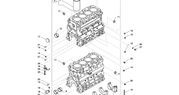 08-005(00) CRANKCASE-2 SK130-8 SK140LC Excavator Parts Number Electronic Catalog EPC Manuals