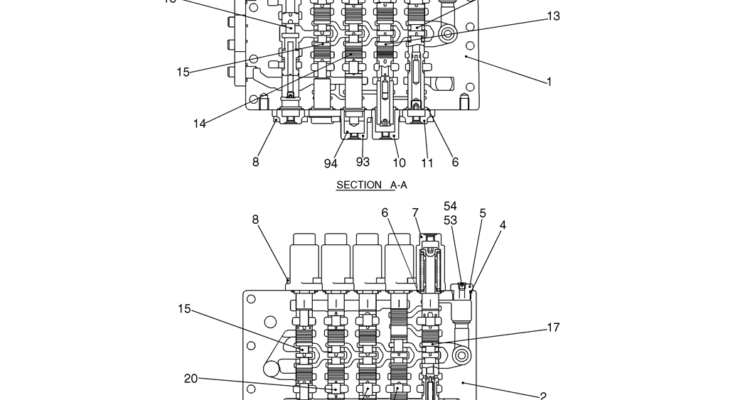 08-01-02(03) VALVE ASSEMBLY, CONTROL (LS30V00009F1)-SK460-8 SK485-8 Kobelco Excavator Parts Number Electronic Catalog EPC Manuals
