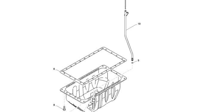 08-010(00) OIL PAN-2 SK130-8 SK140LC Excavator Parts Number Electronic Catalog EPC Manuals