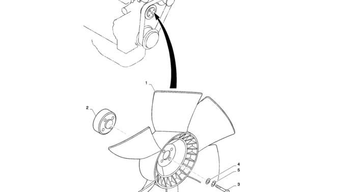 08-027(00) FAN & SPACER-2 SK130-8 SK140LC Excavator Parts Number Electronic Catalog EPC Manuals