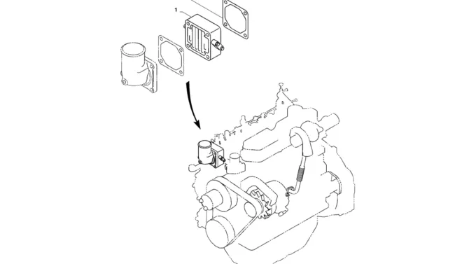 08-033(00) AIR HEATER & WIRE-2 SK130-8 SK140LC Excavator Parts Number Electronic Catalog EPC Manuals