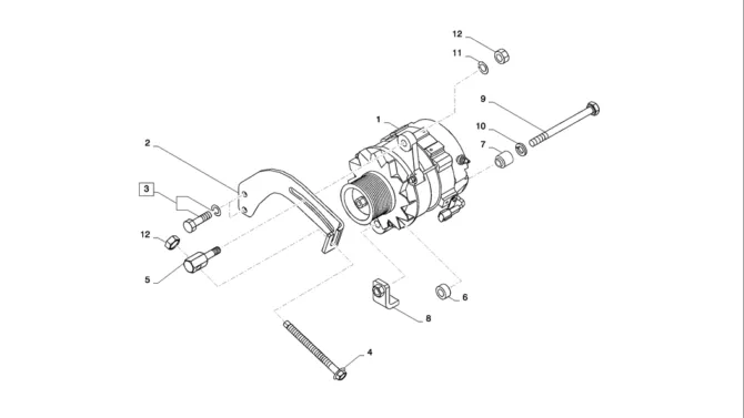 08-034(01) ALTERNATOR (GENERAL)-2 SK130-8 SK140LC Excavator Parts Number Electronic Catalog EPC Manuals