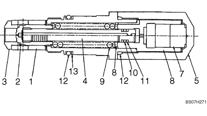 08-04-00(00) VALVE ASSEMBLY, OVERLOAD RELIEF (PROPEL MOTOR) (LC22V00006F1)-SK460-8 SK485-8 Kobelco Excavator Parts Number Electronic Catalog EPC Manuals