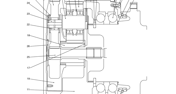 08-05(00) REDUCTION ASSEMBLY (PROPEL) (LS53D00007F1)-SK460-8 SK485-8 Kobelco Excavator Parts Number Electronic Catalog EPC Manuals