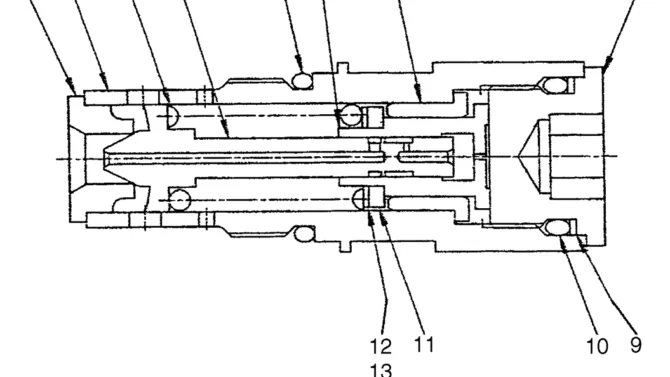 08-11(00) VALVE ASSEMBLY, RELIEF (SWING) (LQ22V00002F3)-SK460-8 SK485-8 Kobelco Excavator Parts Number Electronic Catalog EPC Manuals