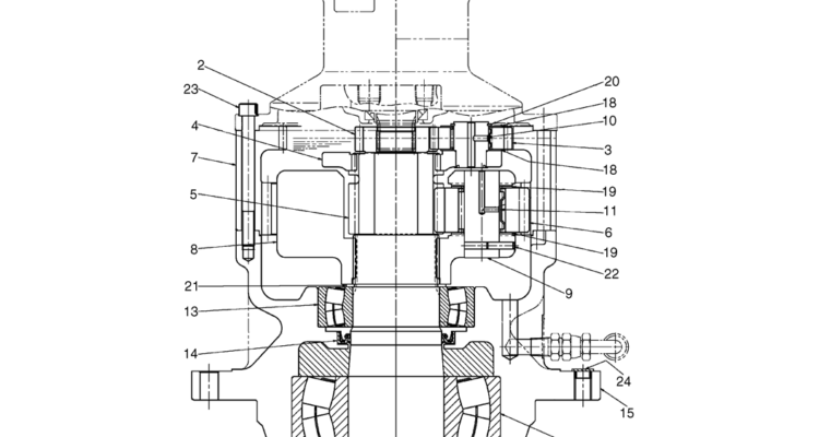 08-13(00) REDUCTION ASSEMBLY (SWING) (LS32W00012F1)-SK460-8 SK485-8 Kobelco Excavator Parts Number Electronic Catalog EPC Manuals
