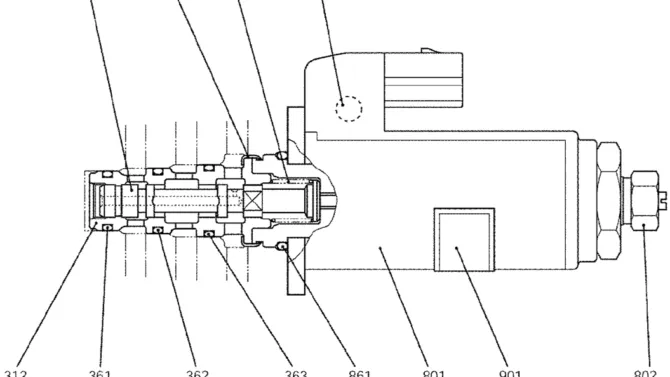 08-16-01(00) VALVE ASSEMBLY, SOLENOID (YN35V00048F1)-SK460-8 SK485-8 Kobelco Excavator Parts Number Electronic Catalog EPC Manuals