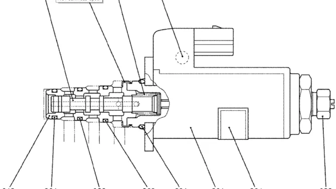 08-16-04(00) VALVE ASSEMBLY, SOLENOID (YN35V00051F1)-SK460-8 SK485-8 Kobelco Excavator Parts Number Electronic Catalog EPC Manuals