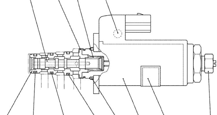 08-16-04(00) VALVE ASSEMBLY, SOLENOID (YN35V00051F1)-SK460-8 SK485-8 Kobelco Excavator Parts Number Electronic Catalog EPC Manuals