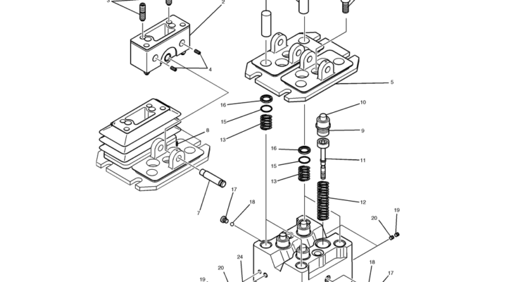 08-23(00) VALVE ASSEMBLY, PILOT (PROPELLING) (YN30V00105F1)-SK460-8 SK485-8 Kobelco Excavator Parts Number Electronic Catalog EPC Manuals