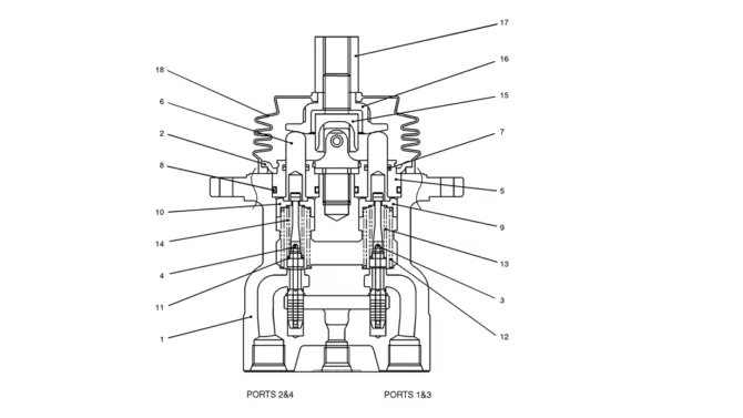 08-25(00) VALVE ASSEMBLY, PILOT (YN30V00111F1)-SK460-8 SK485-8 Kobelco Excavator Parts Number Electronic Catalog EPC Manuals