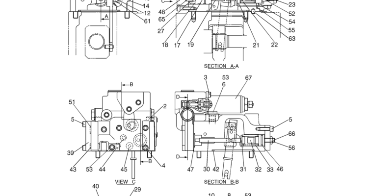 08-33(00) REGULATOR ASSEMBLY (LS10V01006F1)-SK460-8 SK485-8 Kobelco Excavator Parts Number Electronic Catalog EPC Manuals