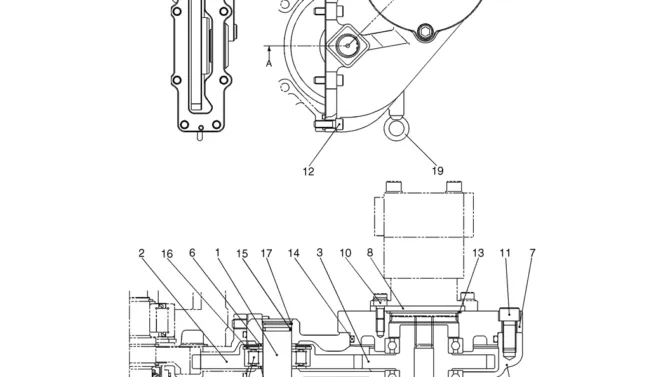 08-36(00) GEAR CASE ASSEMBLY (LS46W00001F1)-SK460-8 SK485-8 Kobelco Excavator Parts Number Electronic Catalog EPC Manuals