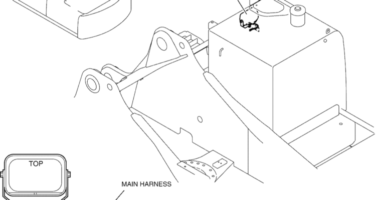 08-41(00) LAMP MOUNTING, UPPER (LS80E00009F1)-SK460-8 SK485-8 Kobelco Excavator Parts Number Electronic Catalog EPC Manuals