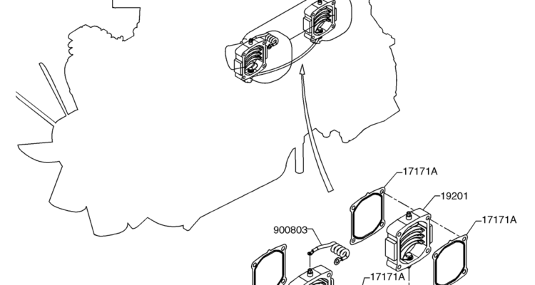 09-12(00) AIR INTAKE & EXHAUST SYSTEM-SK460-8 SK485-8 Kobelco Excavator Parts Number Electronic Catalog EPC Manuals