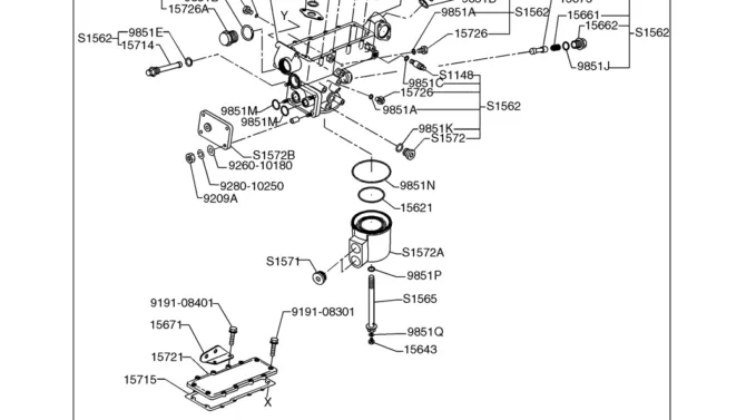 09-15(00) OIL COOLER (VH15710E0040)-SK460-8 SK485-8 Kobelco Excavator Parts Number Electronic Catalog EPC Manuals