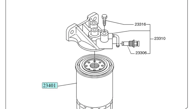 09-19(00) FUEL FILTER ASSEMBLY (VH233002700B)-SK460-8 SK485-8 Kobelco Excavator Parts Number Electronic Catalog EPC Manuals