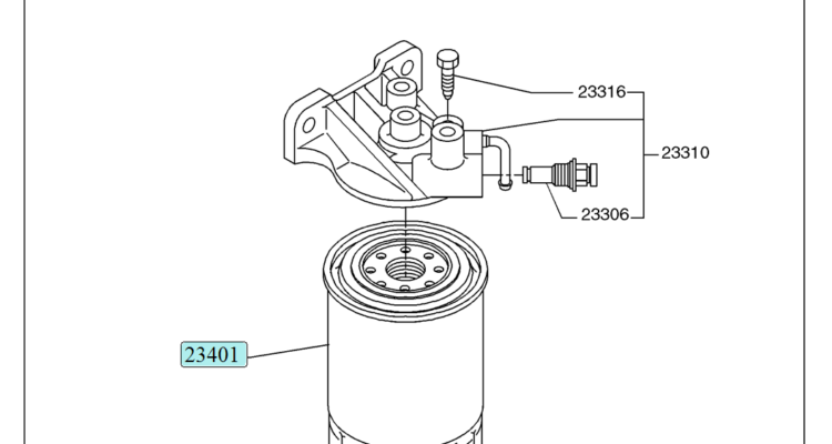 09-19(00) FUEL FILTER ASSEMBLY (VH233002700B)-SK460-8 SK485-8 Kobelco Excavator Parts Number Electronic Catalog EPC Manuals
