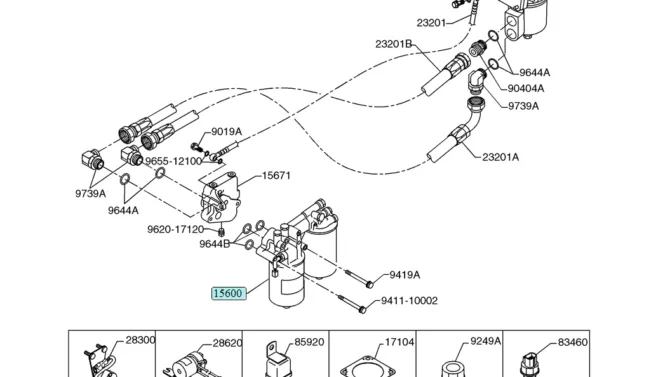 09-28(00) ENGINE ACCESSORY PARTS-SK460-8 SK485-8 Kobelco Excavator Parts Number Electronic Catalog EPC Manuals