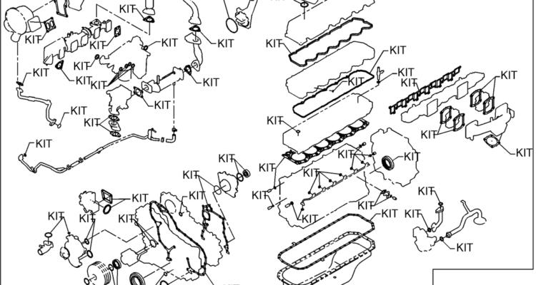 09-29(00) GASKET KIT (ENGINE OVERHAUL) (VHS040104264A)-SK460-8 SK485-8 Kobelco Excavator Parts Number Electronic Catalog EPC Manuals