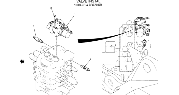 1.016(00) VALVE INSTALLATION, MAIN LC64H00113F1 & YN64H00190F1 (NIBBLER & BREAKER)-SK350-8 Kobelco Excavator Parts Number Electronic Catalog EPC Manuals