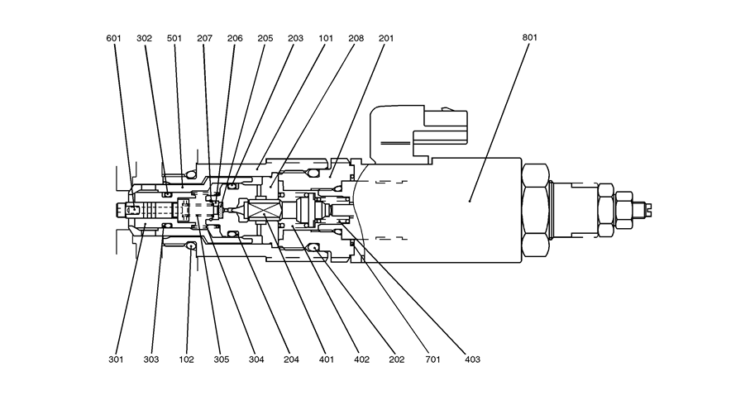 1.016(02) VALVE ASSEMBLY, OVERLOAD RELIEF (YN22V00035F1)-SK350-8 Kobelco Excavator Parts Number Electronic Catalog EPC Manuals