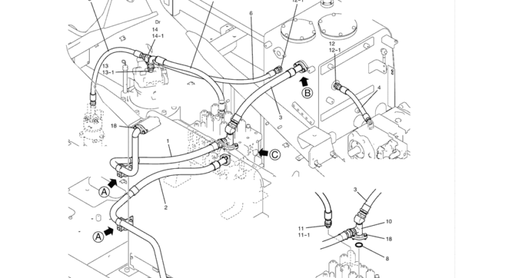 1.025(01) CONTROLS, OPERATORS YN03M00153F1 PAGE 2 OF 2-SK350-8 Kobelco Excavator Parts Number Electronic Catalog EPC Manuals