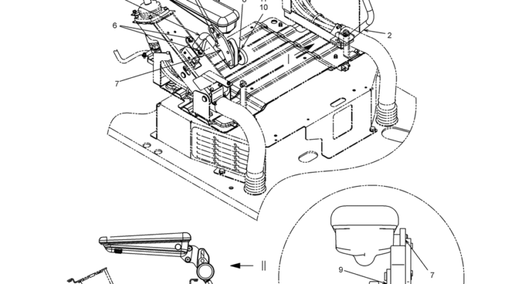 1.029(01) ARM REST YN25M01183F1-SK350-8 Kobelco Excavator Parts Number Electronic Catalog EPC Manuals