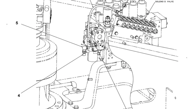 1.038(00) CONTROL LINES, VALVE LC64H00105F1 NIBBLER & BREAKER-SK350-8 Kobelco Excavator Parts Number Electronic Catalog EPC Manuals