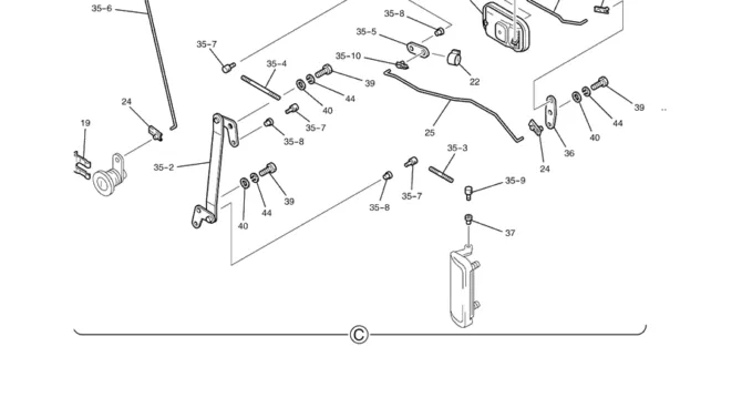 1.055(00) CAB DOOR PAGE 2 OF 2 YN51C00010F2-SK350-8 Kobelco Excavator Parts Number Electronic Catalog EPC Manuals