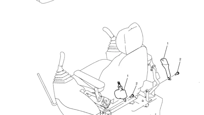 1.057(00) SEAT BELT ASSY YN25M00053F1-SK350-8 Kobelco Excavator Parts Number Electronic Catalog EPC Manuals
