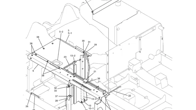 1.058(00) GUARD INSTALLATION LC21C00034F1 PAGE 1 OF 3-SK350-8 Kobelco Excavator Parts Number Electronic Catalog EPC Manuals