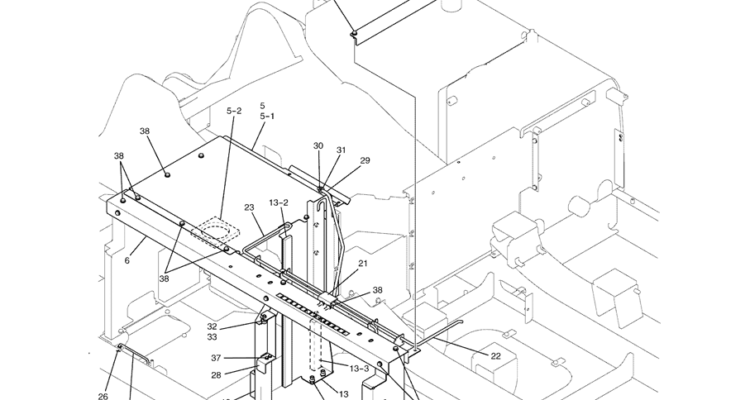 1.058(00) GUARD INSTALLATION LC21C00034F1 PAGE 1 OF 3-SK350-8 Kobelco Excavator Parts Number Electronic Catalog EPC Manuals
