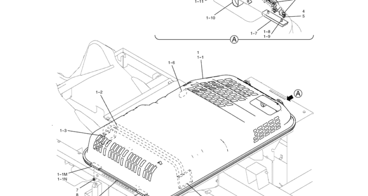 1.061(00) GUARD INSTALLATION LC21C00024F1-SK350-8 Kobelco Excavator Parts Number Electronic Catalog EPC Manuals