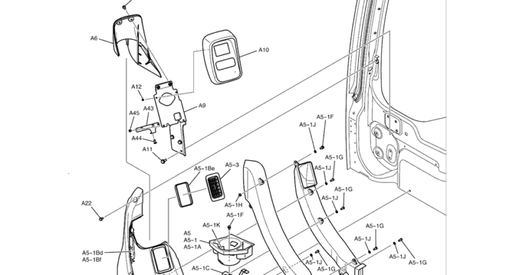 1.065(01) INSTRUMENT PANEL ASSEMBLY YN17M00059F1 PAGE 1 OF 3