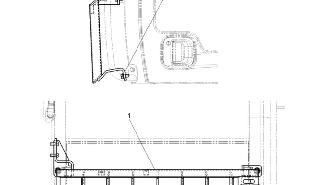 1.068(01) CAB FRONT GUARD-SK350-8 Kobelco Excavator Parts Number Electronic Catalog EPC Manuals