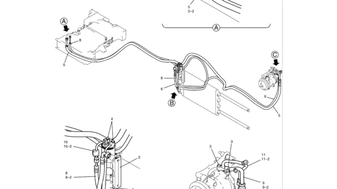 1.079(00) DRIER ASSY, AIR-SK350-8 Kobelco Excavator Parts Number Electronic Catalog EPC Manuals