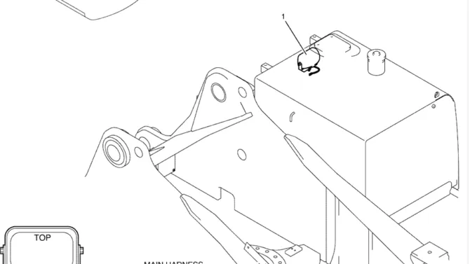 1.084(00) LAMP MOUNTING, UPP YN80E00049F1-SK350-8 Kobelco Excavator Parts Number Electronic Catalog EPC Manuals
