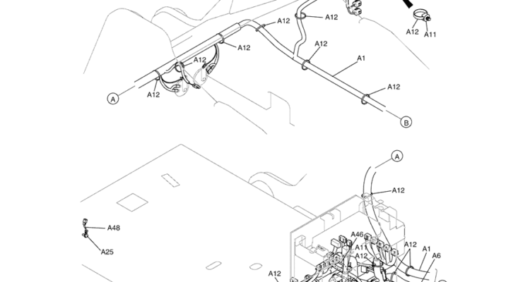 1.085(00) HARNESS ASSY, UPP LC13E00048F1 PAGE 1 OF 3-SK350-8 Kobelco Excavator Parts Number Electronic Catalog EPC Manuals